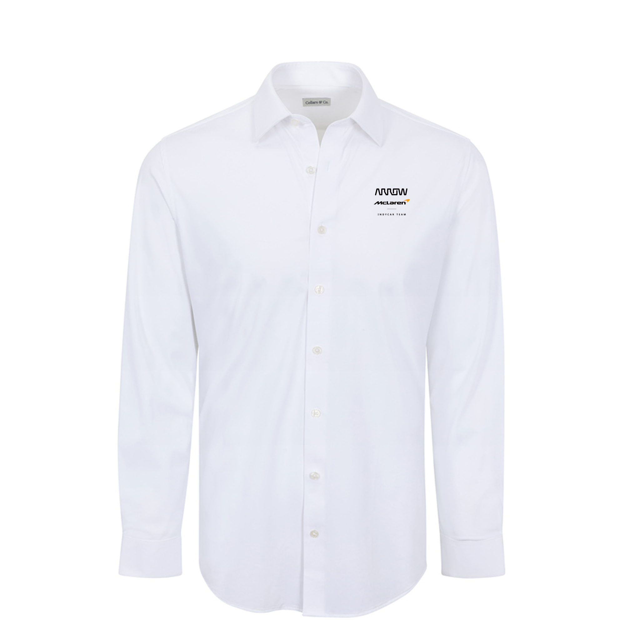 Arrow McLaren Apex Performance Dress Shirt White M / White Arrow McLaren Apex Performance Dress Shirt White M / White