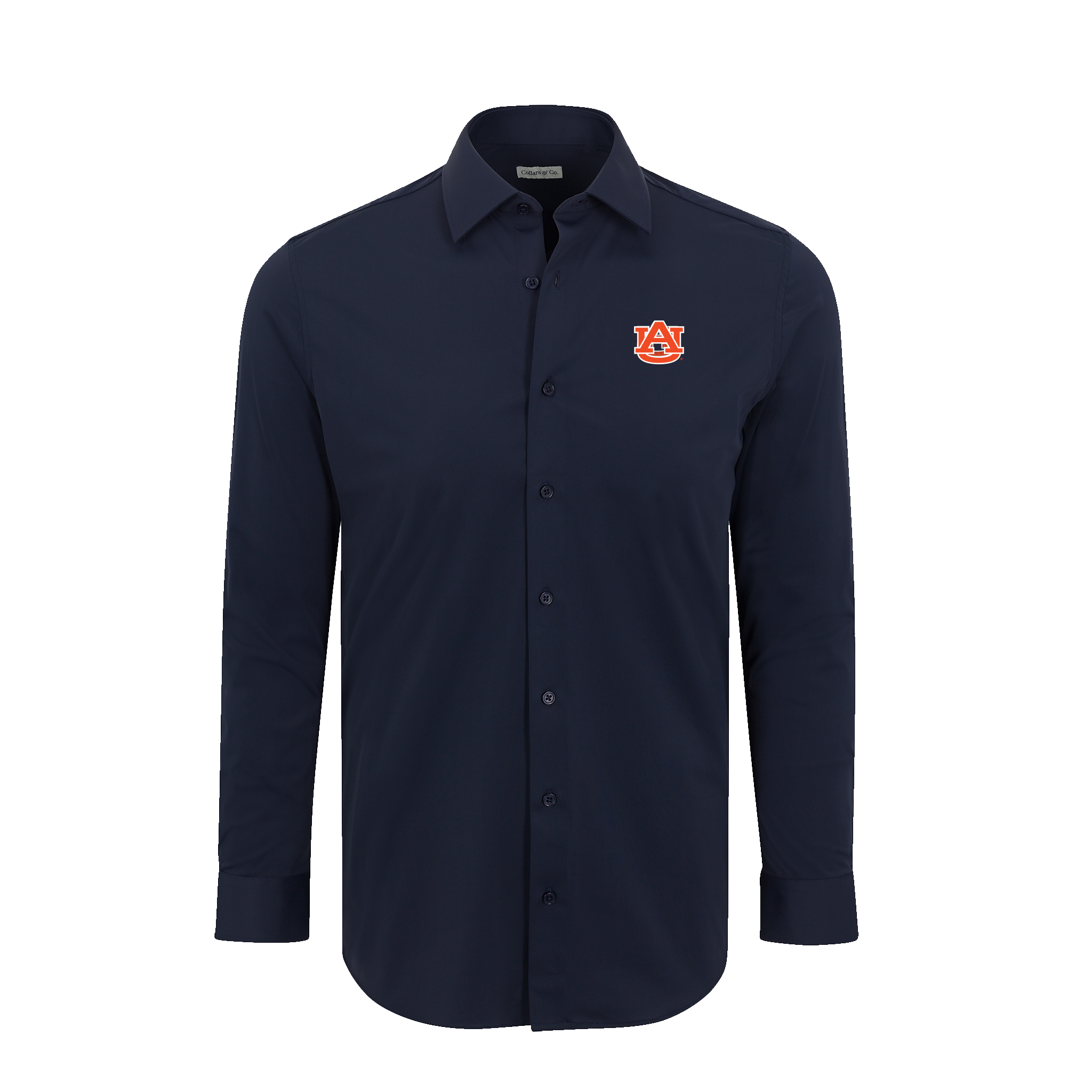 Auburn Apex Performance Dress Shirt Navy L / Navy