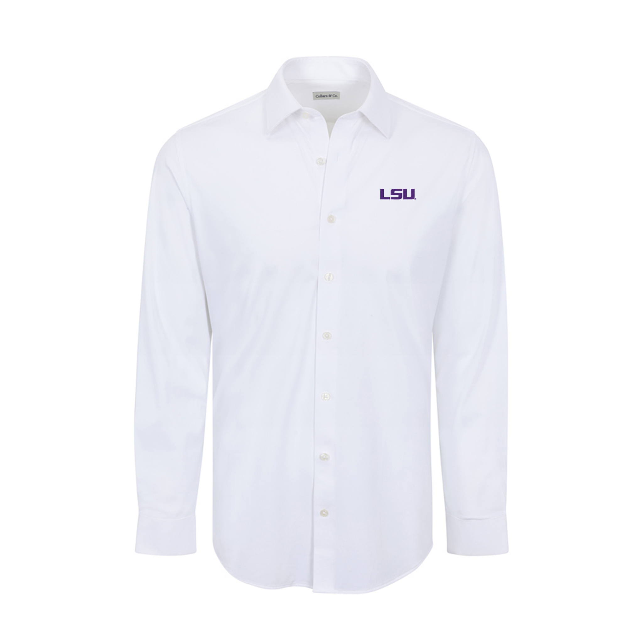 LSU Apex Performance Dress Shirt White XL / White