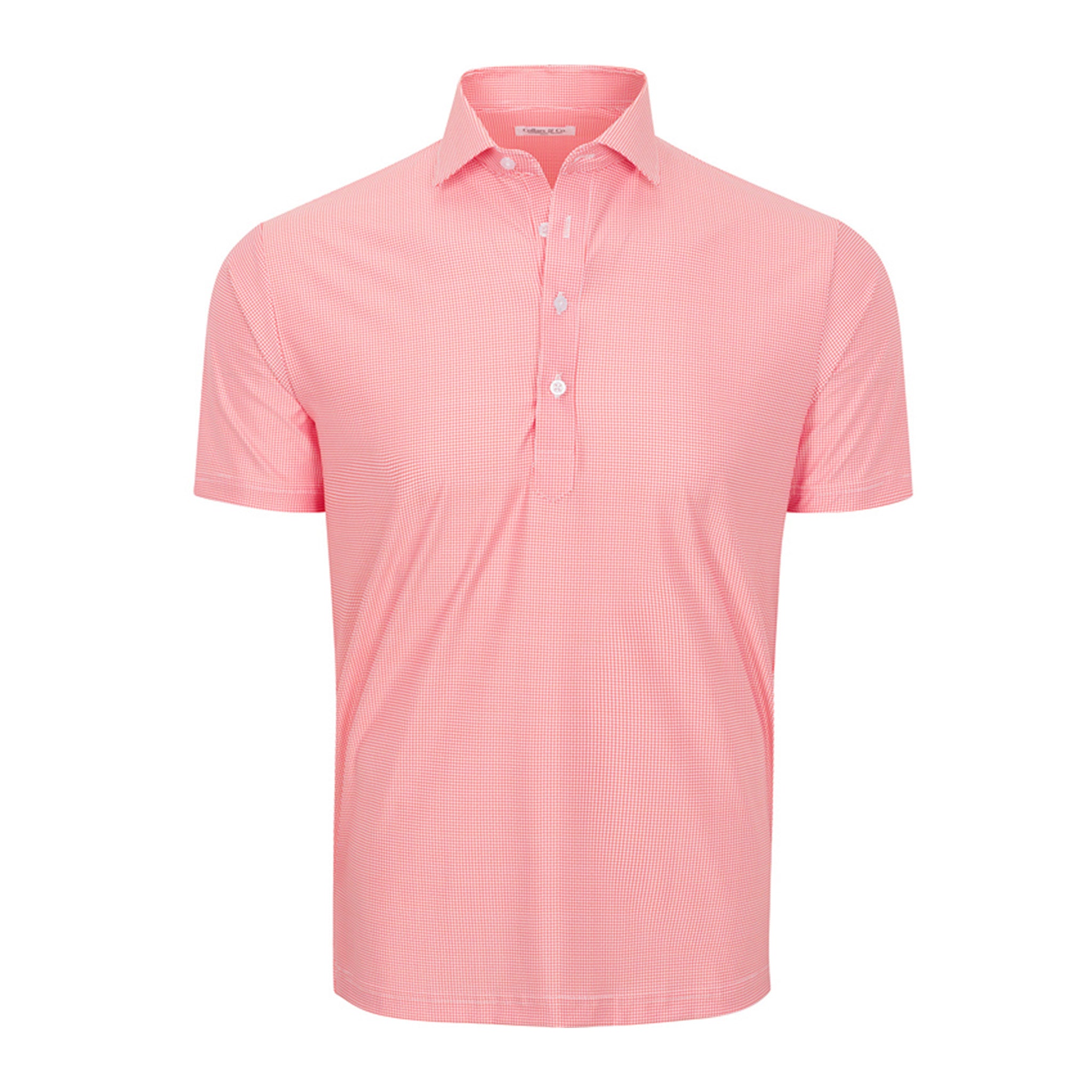 Featherweight Flex Polo Mandarin Micro Grid – Collars & Co.