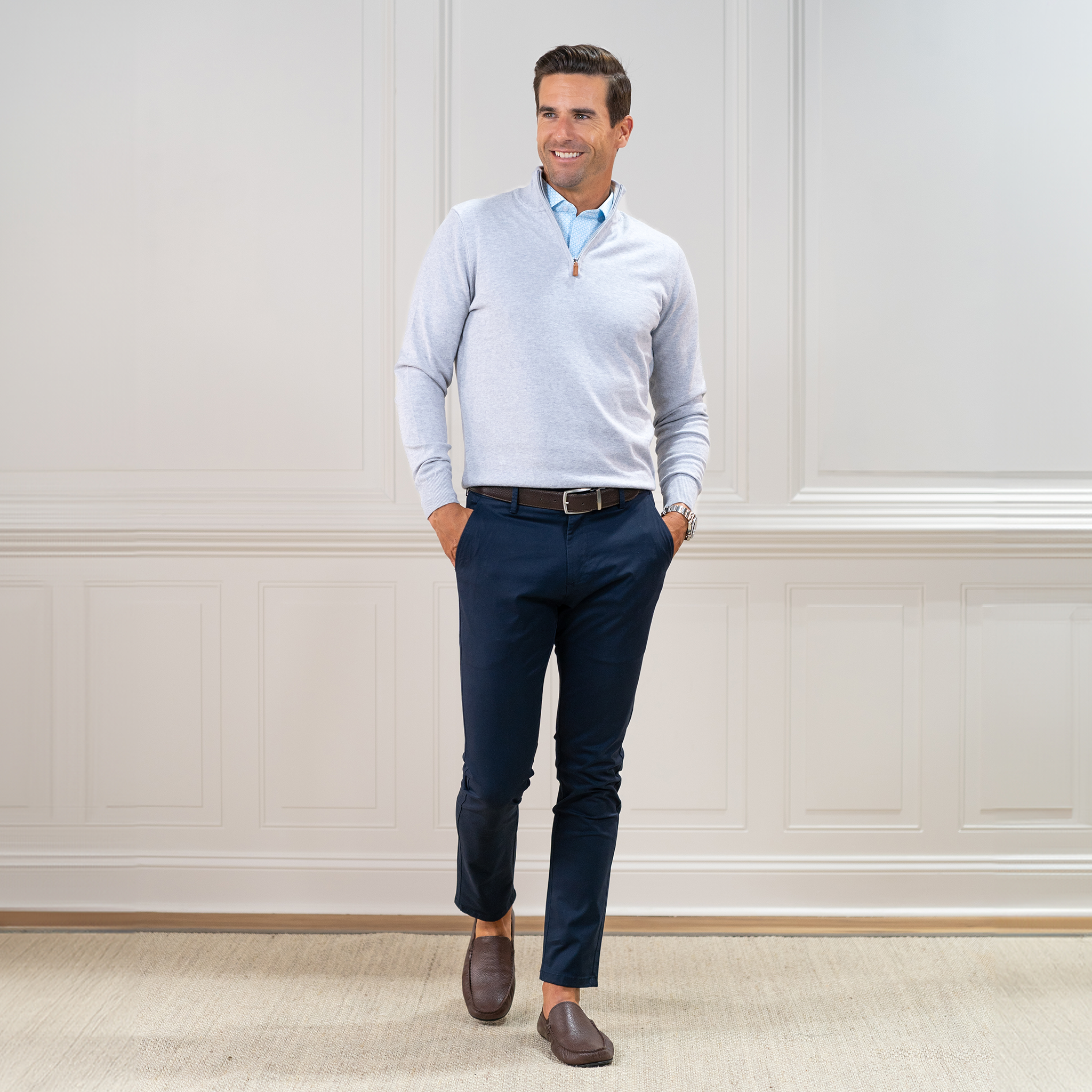 Featherweight Flex Polo Ocean Key Blue – Collars & Co