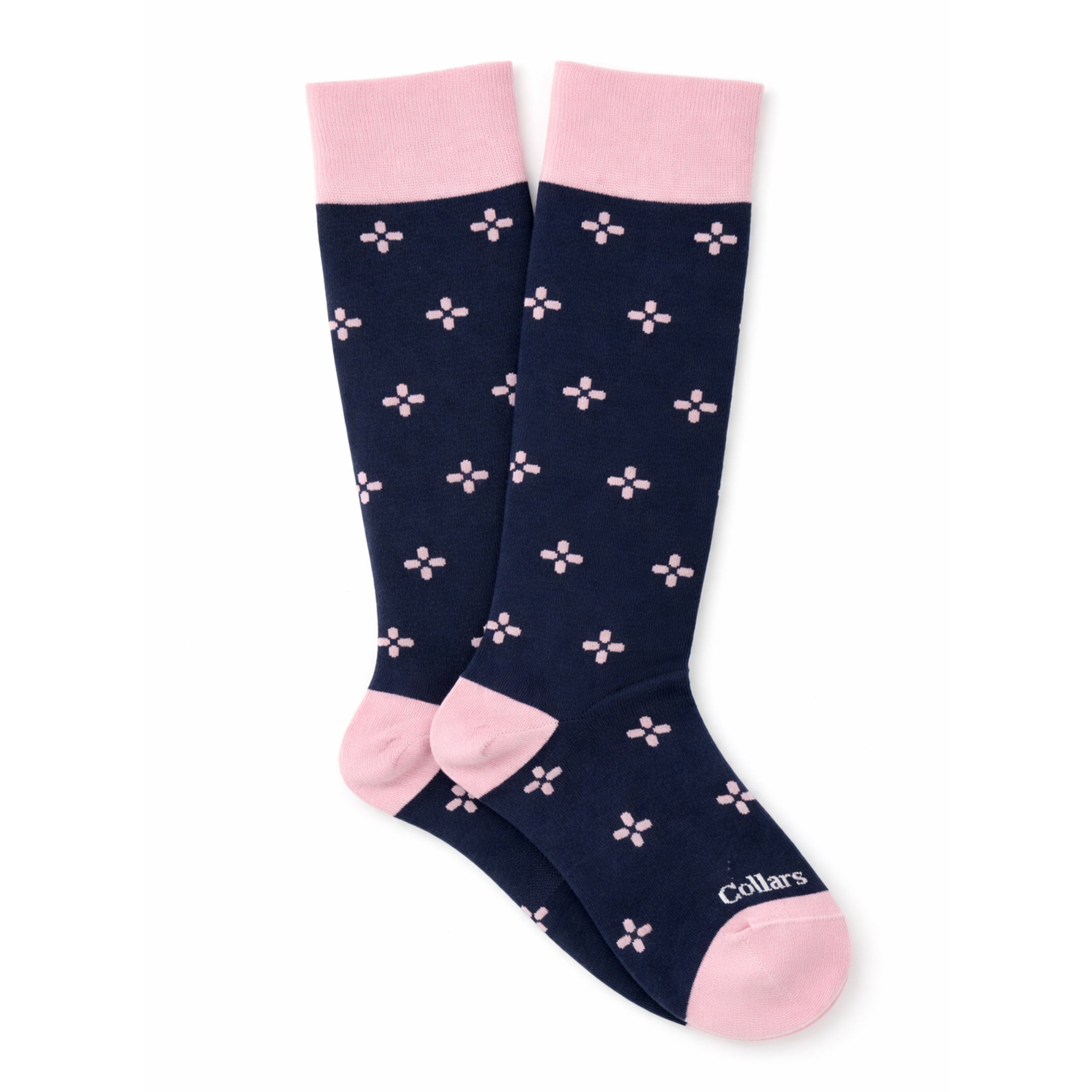 open lace back dress Duchamp London Men's Floral Dress Sock