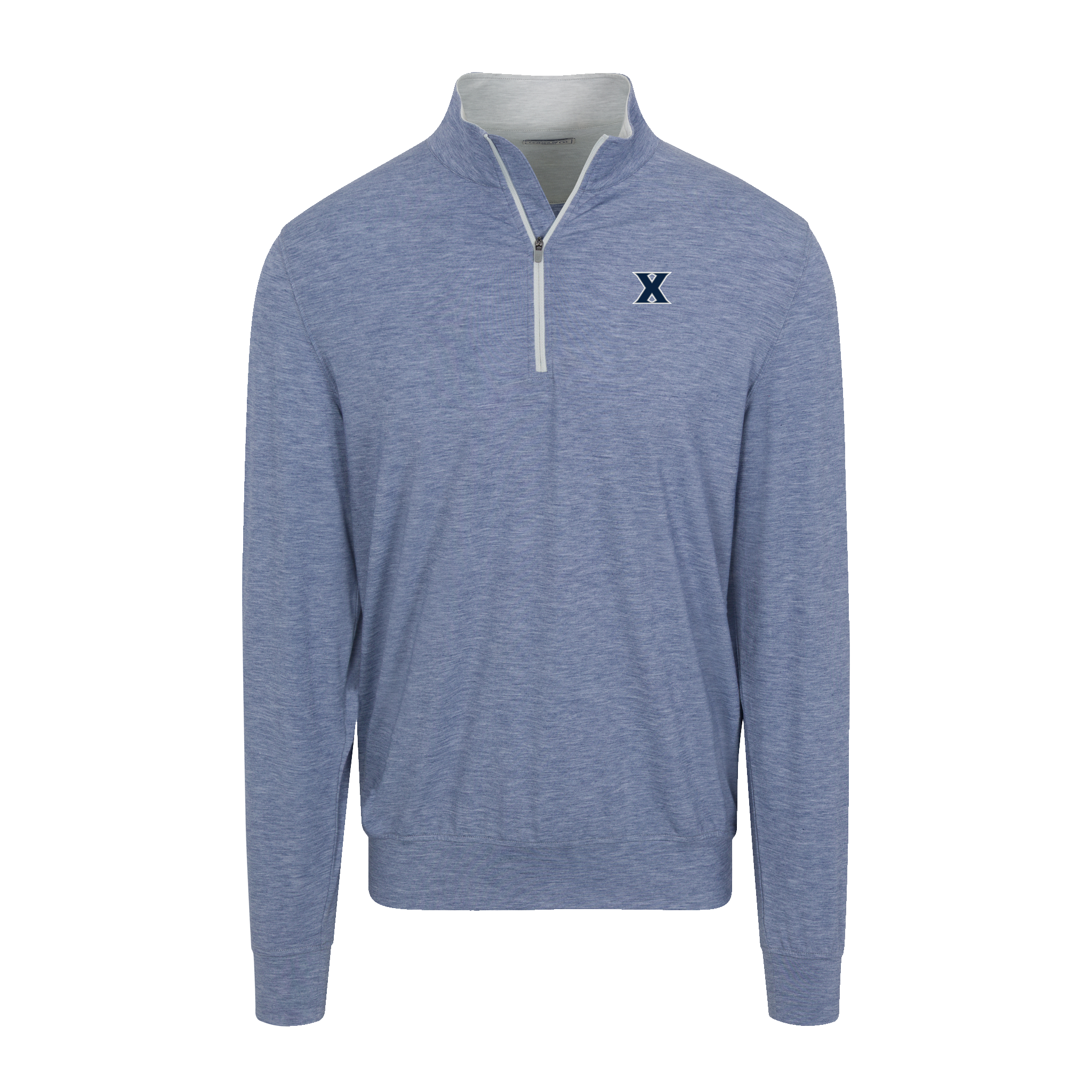Xavier Velocity Performance Quarter Zip Dark Steel Blue – Collars Xavier Velocity Performance Quarter Zip Dark Steel Blue – Collars