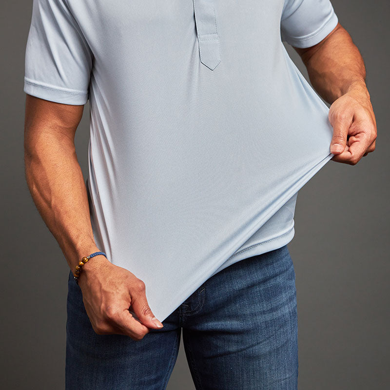 The Original Dress Collar Polo Light Blue 3XL / Light Blue The Original Dress Collar Polo Light Blue 3XL / Light Blue