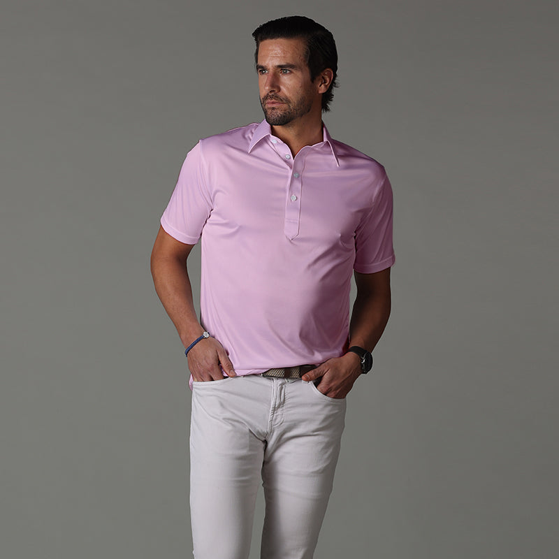 The Original Dress Collar Polo Pink S / Pink The Original Dress Collar Polo Pink S / Pink