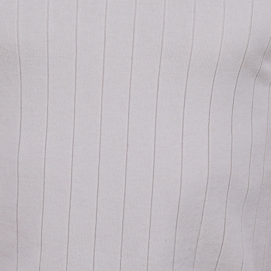 The Maranello Vintage Stripe Polo Apricot - Tailored Fit