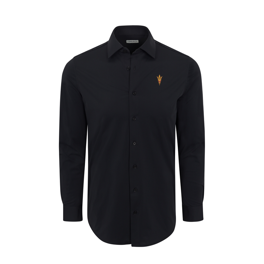 Arizona State Apex Performance Dress Shirt Black