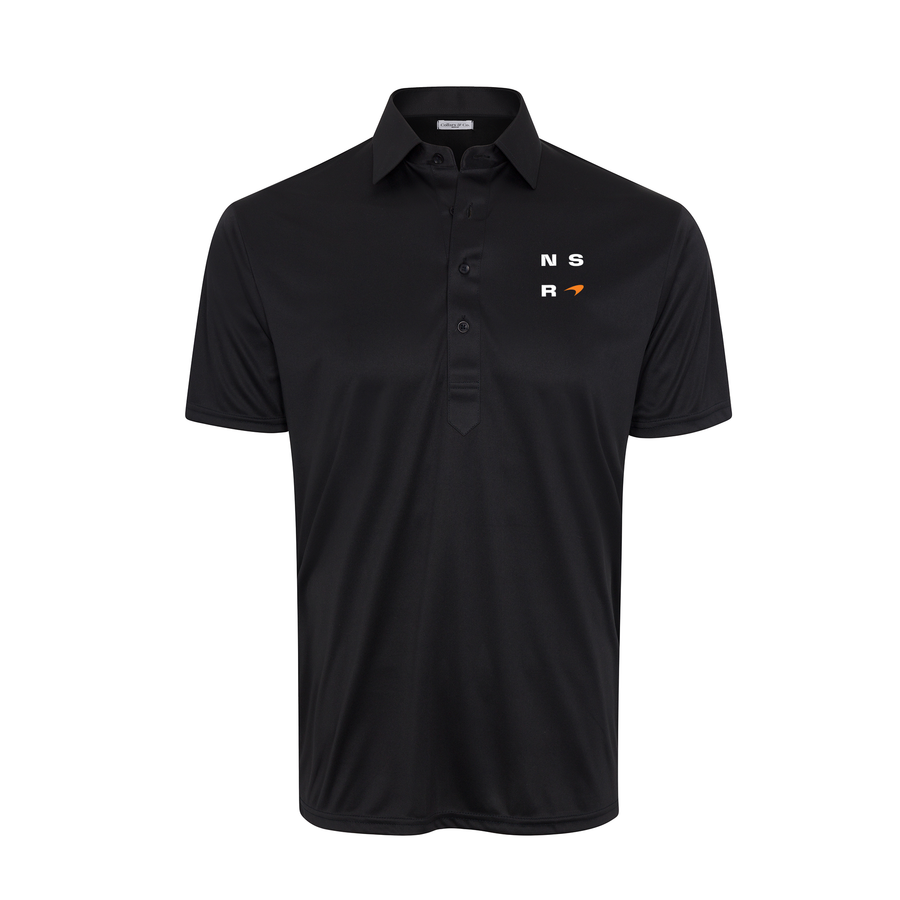 Arrow McLaren Semi-Spread Collar Polo Black