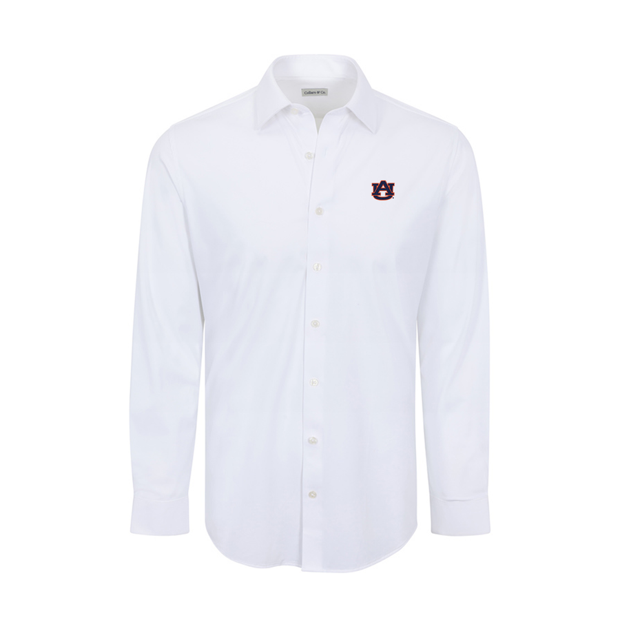 auburn dress shirt Auburn Apex Performance Dress Shirt White M / White