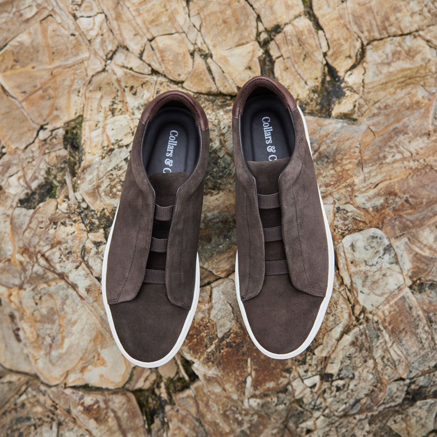 Sorrento Sneaker Brown Suede