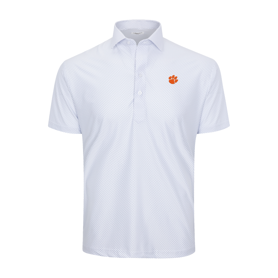 Clemson Featherweight Flex Polo Pulse
