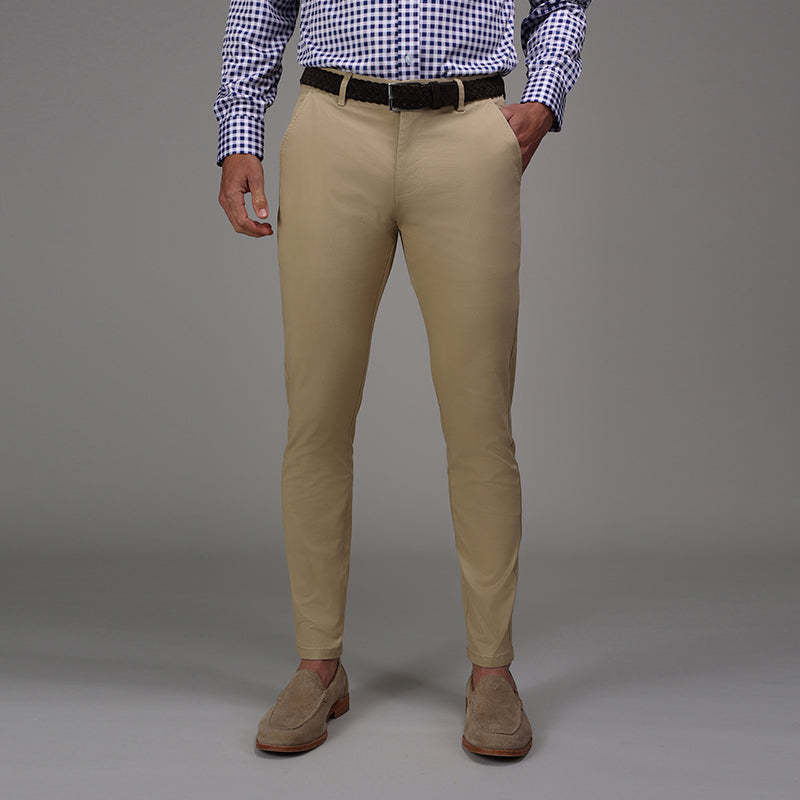 CEO Chino Classic Pocket Cotton Stretch Pants Khaki