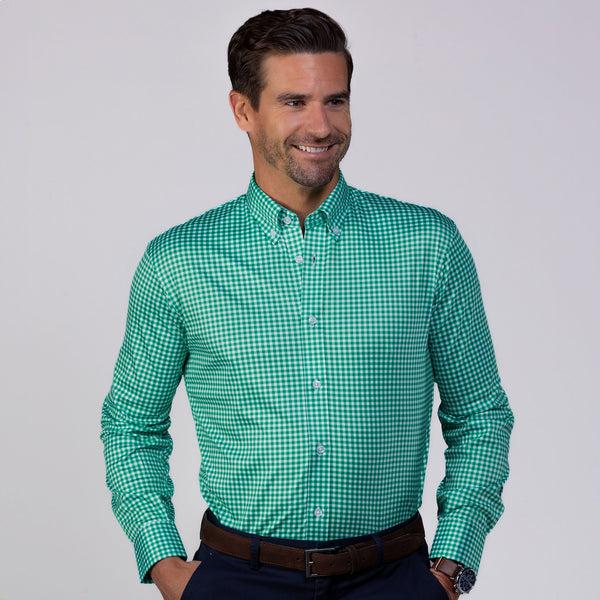 Collars-and-Co-QFGreenGingham- 