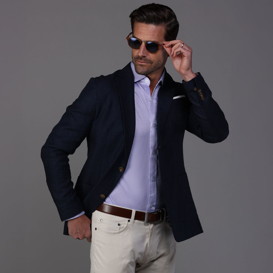 blazer dress shirt How to Style a Blazer