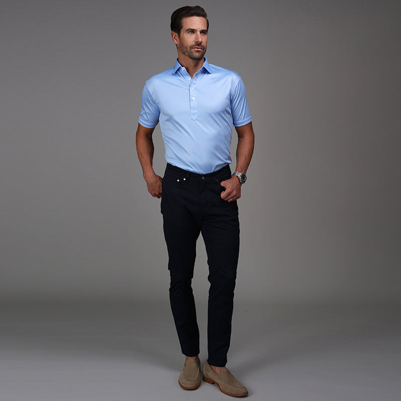 Light blue waist adjustable trouser – BLENDS TRENDZZ