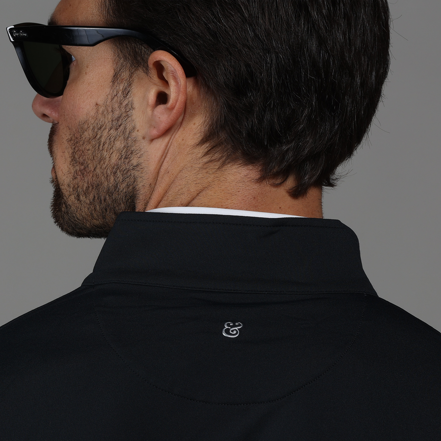 Black sales golf pullover