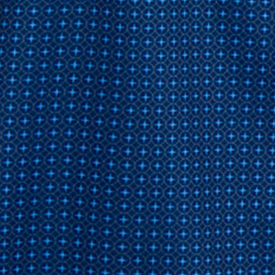 Semi-Spread Collar Polo Compass Navy