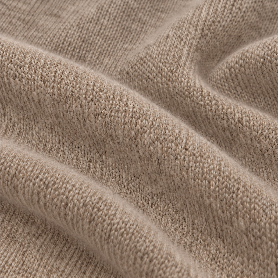 Button Swatch Card Napoli Cardigan in Wool & Cashmere Camel – Collars & Co.