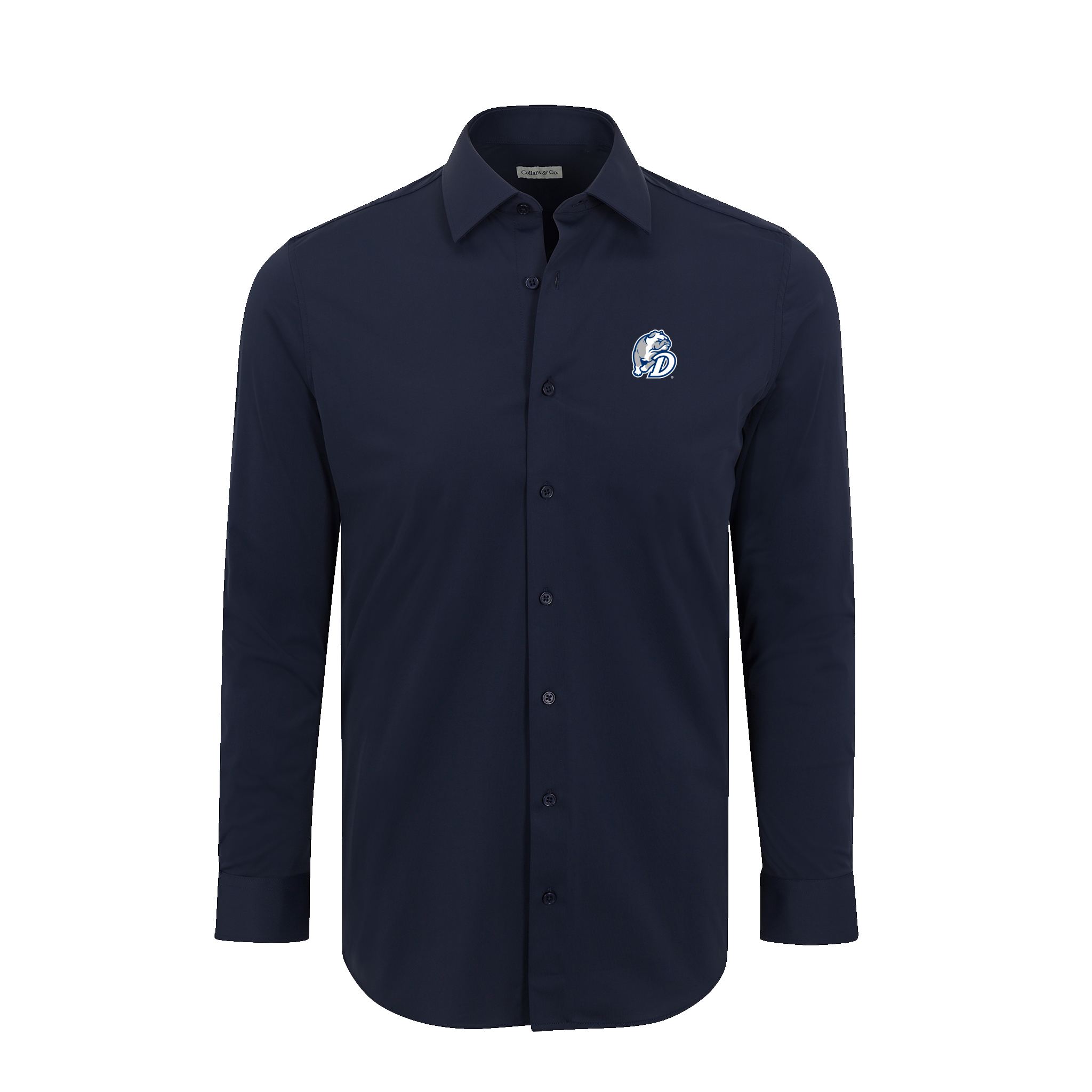 Drake Apex Performance Dress Shirt Navy – Collars & Co.