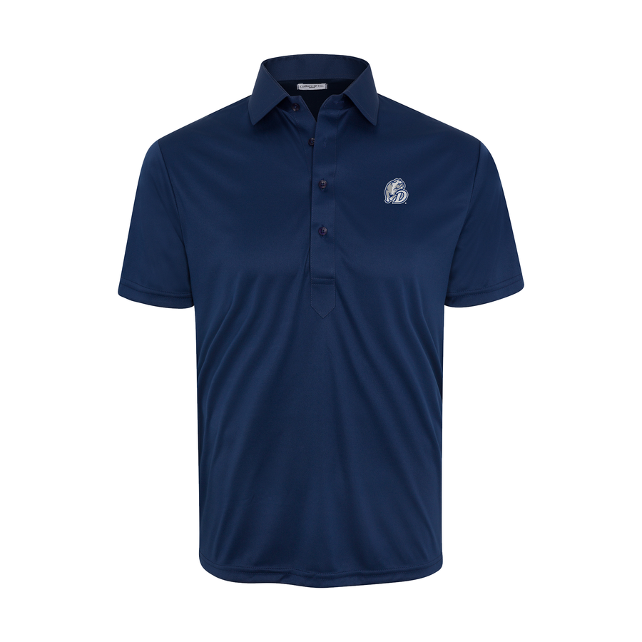 Drake Semi-Spread Collar Polo Navy