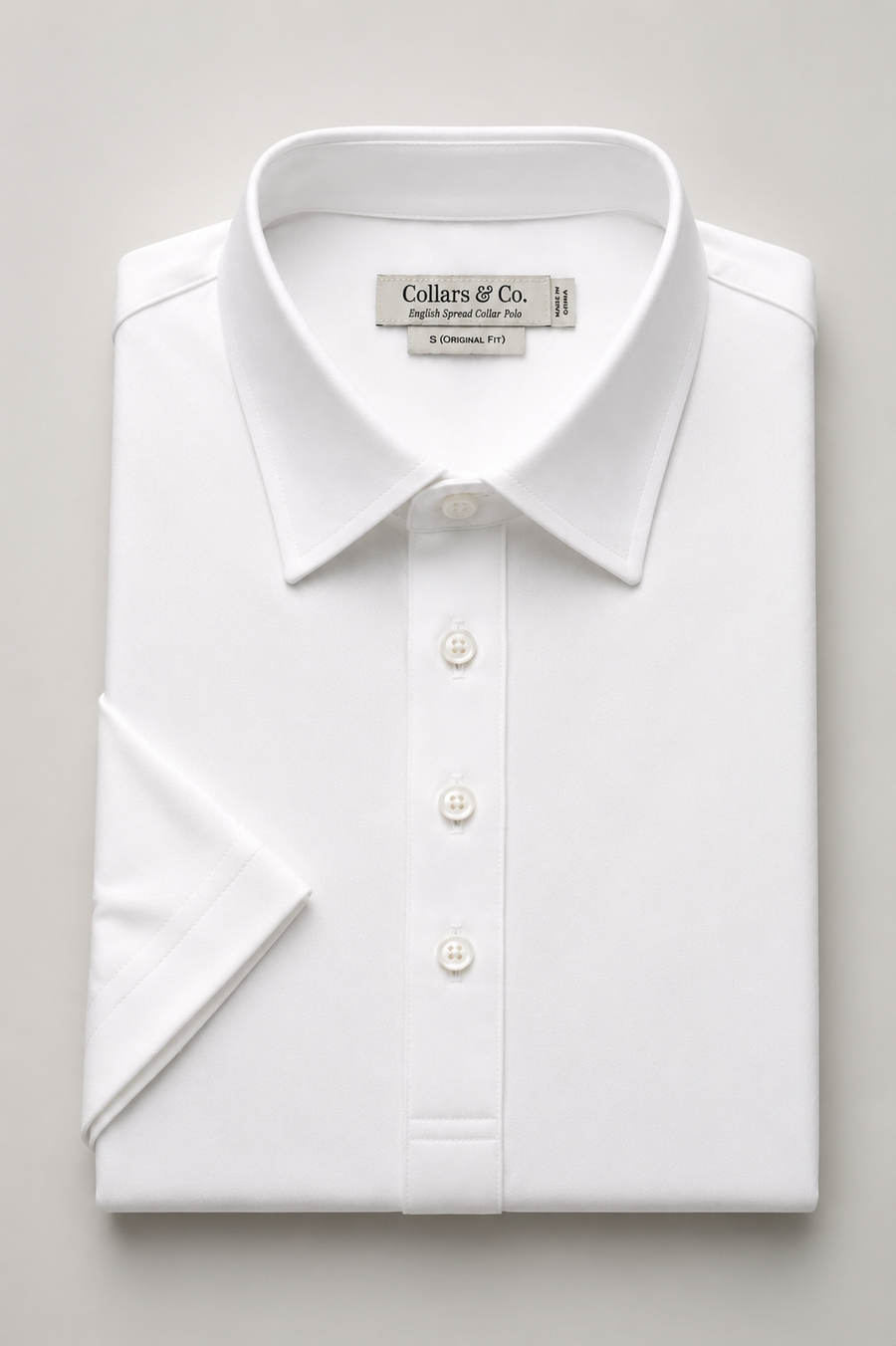 The Original Dress Collar Polo™ White Original