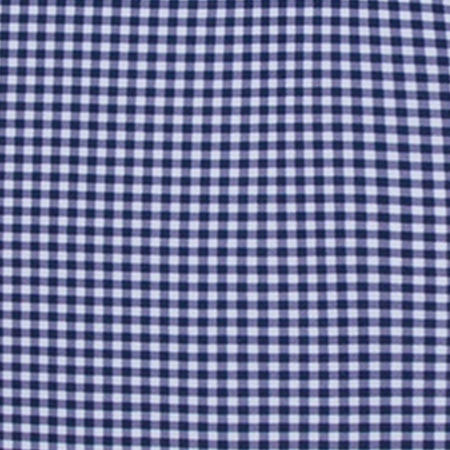 Featherweight Flex Polo Navy Micro Gingham