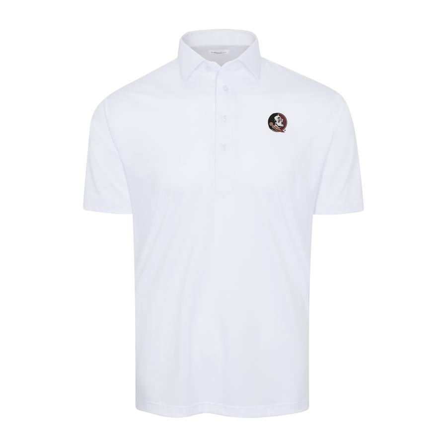 Florida State Semi-Spread Collar Polo White