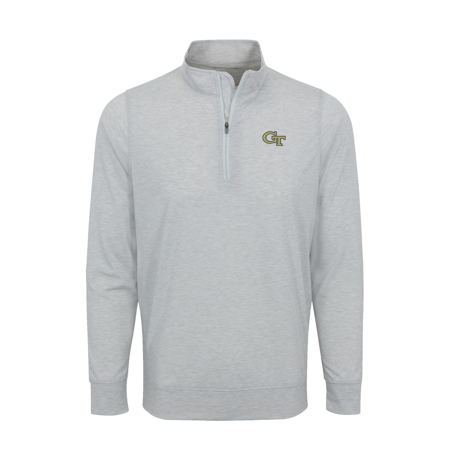 Georgia Tech DriRelease® Performance Pullover Light Grey