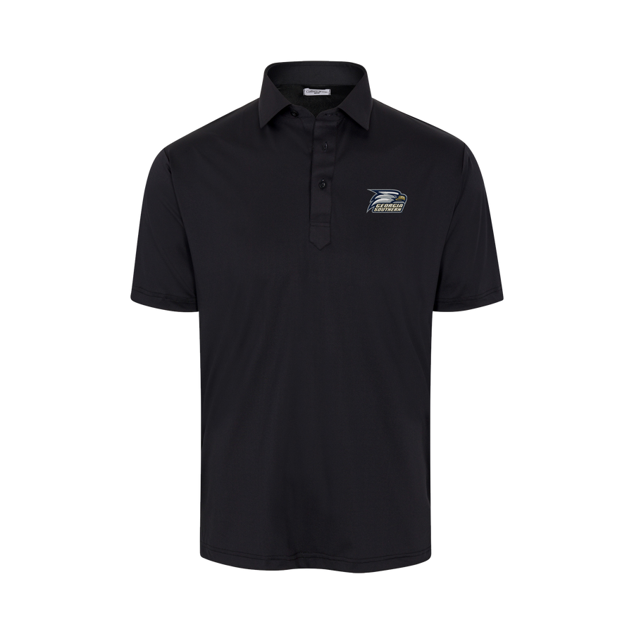 Georgia Southern Featherweight Flex Polo Black