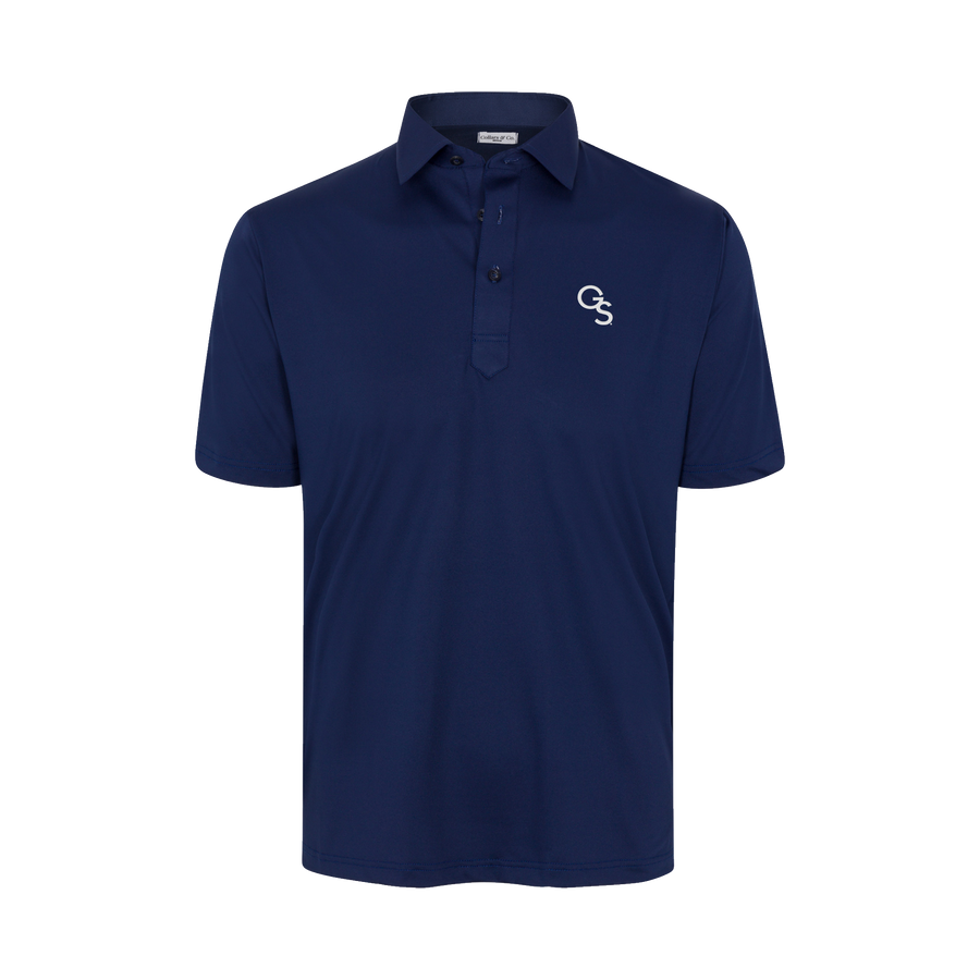 Georgia Southern Featherweight Flex Polo Navy