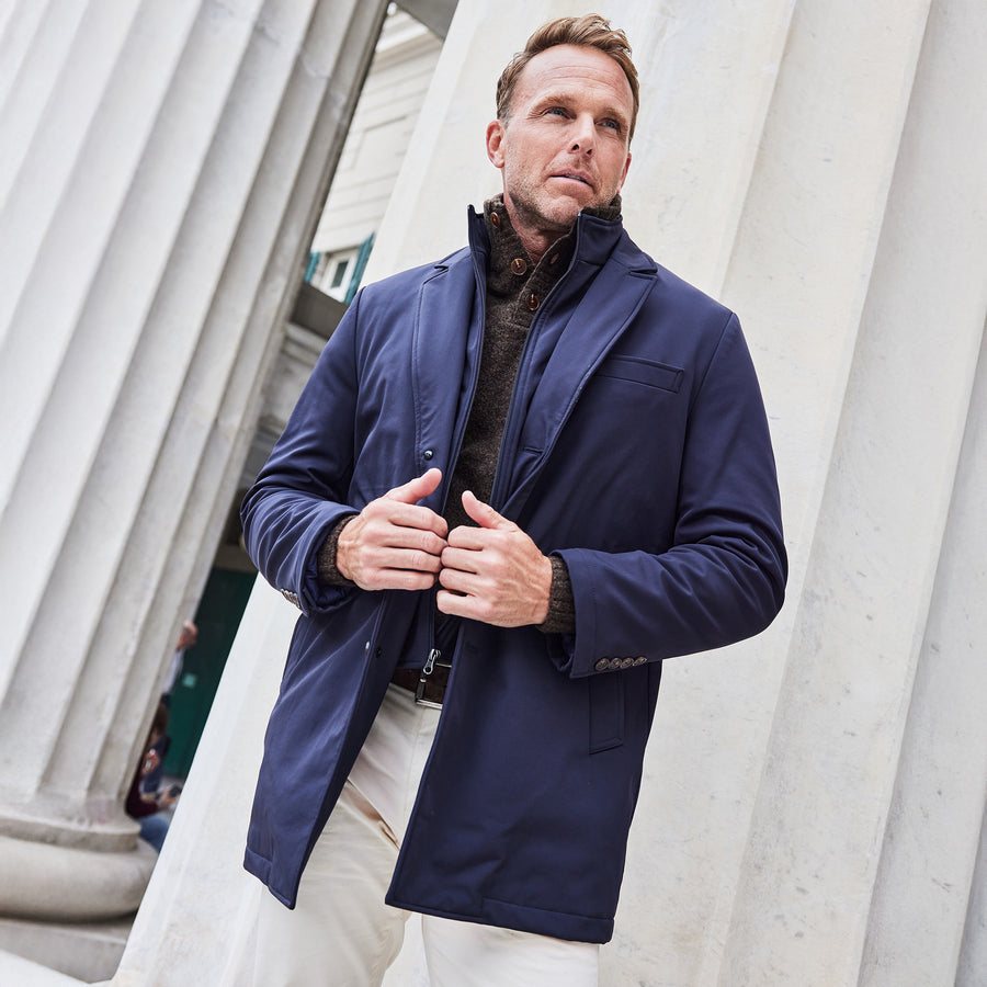 Metropolitan Coat Navy