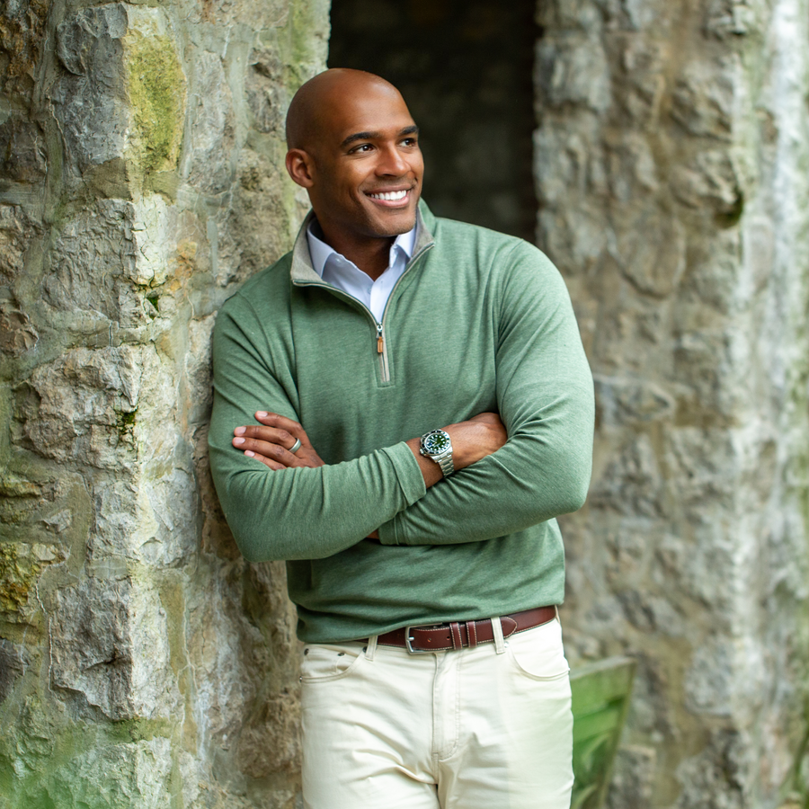 Quarter zip pullovers sale