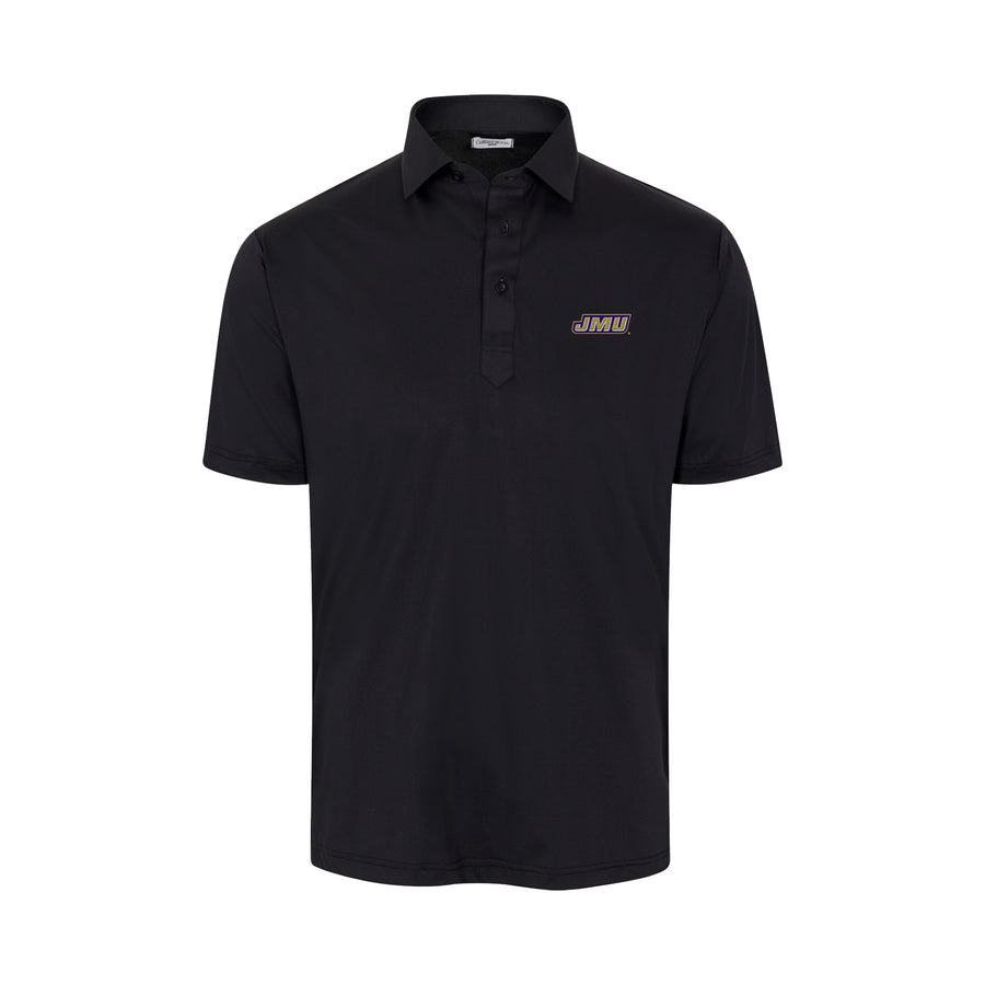 James Madison Featherweight Flex Polo Black