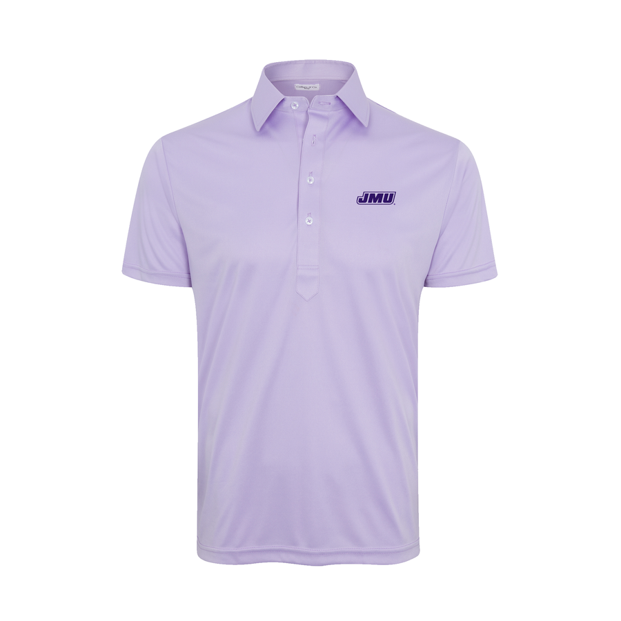 James Madison Semi-Spread Collar Polo Lavender