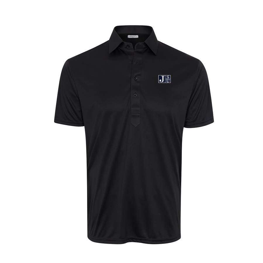 Jackson State Semi-Spread Collar Polo Black