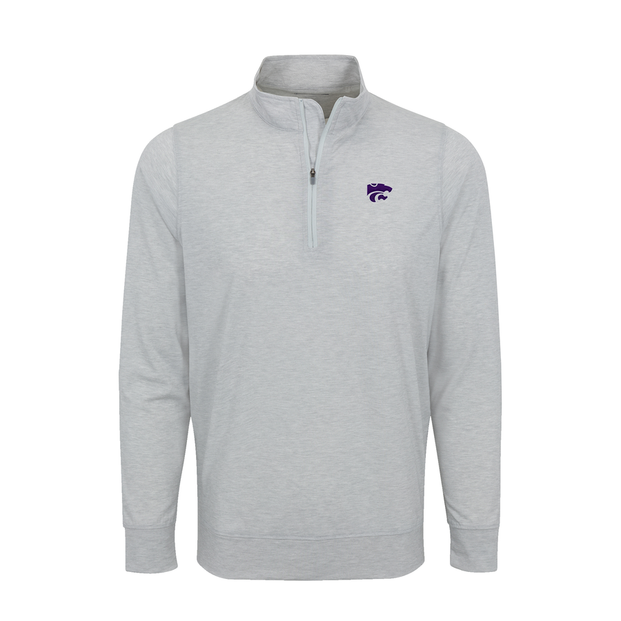 K-State DriRelease® Performance Pullover Light Grey