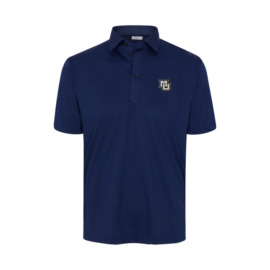 Marquette Featherweight Flex Polo Navy