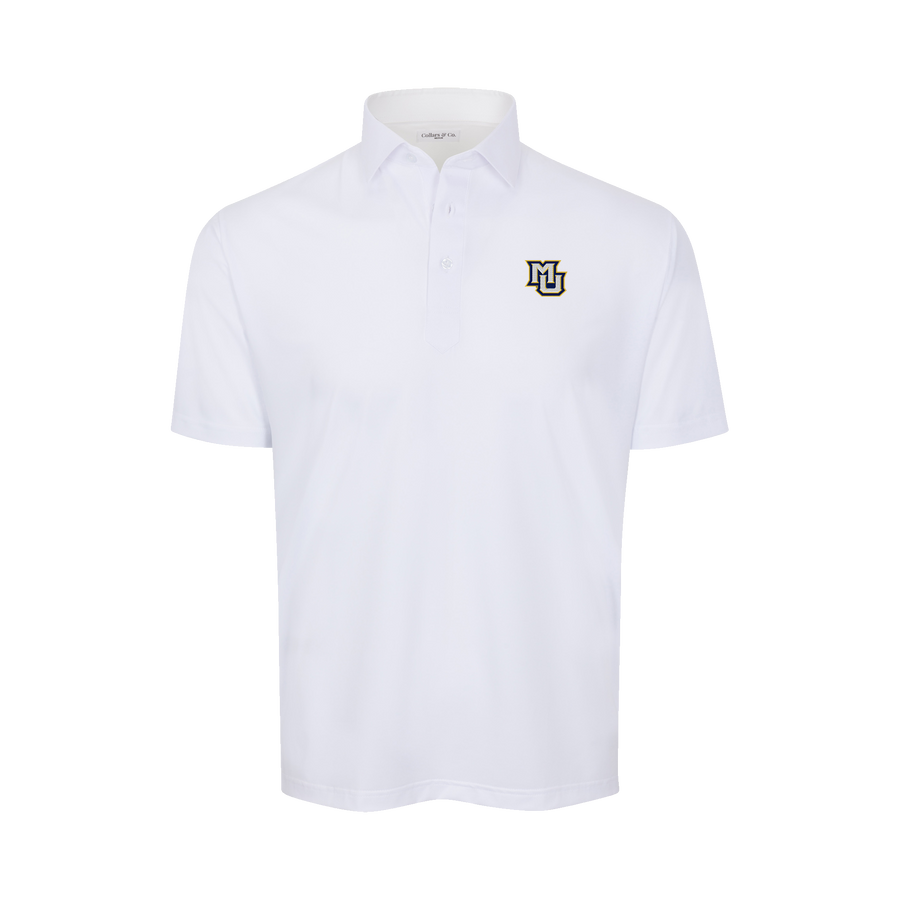 Marquette Featherweight Flex Polo White