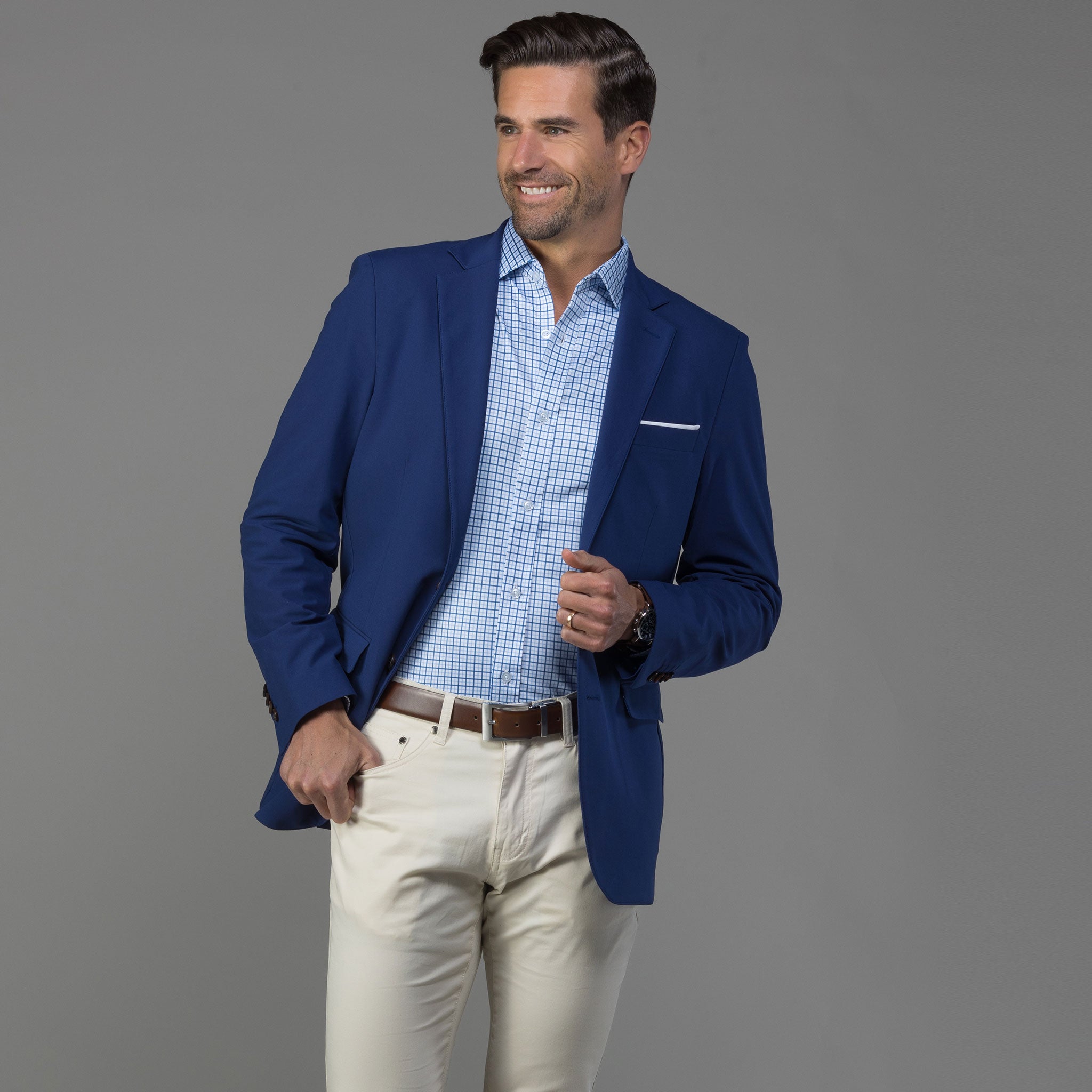 Maverick Performance Blazer Blue – Collars & Co.