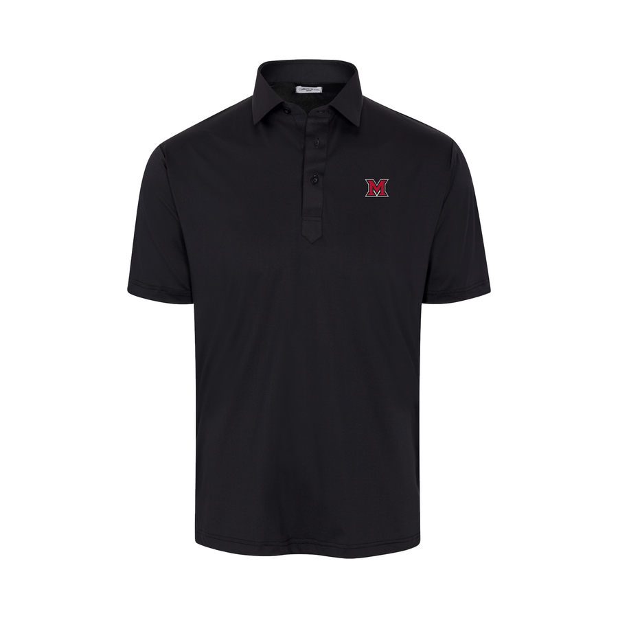 Miami Ohio Featherweight Flex Polo Black