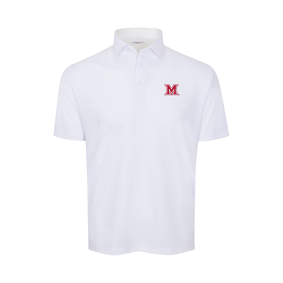 Miami Ohio Featherweight Flex Polo White