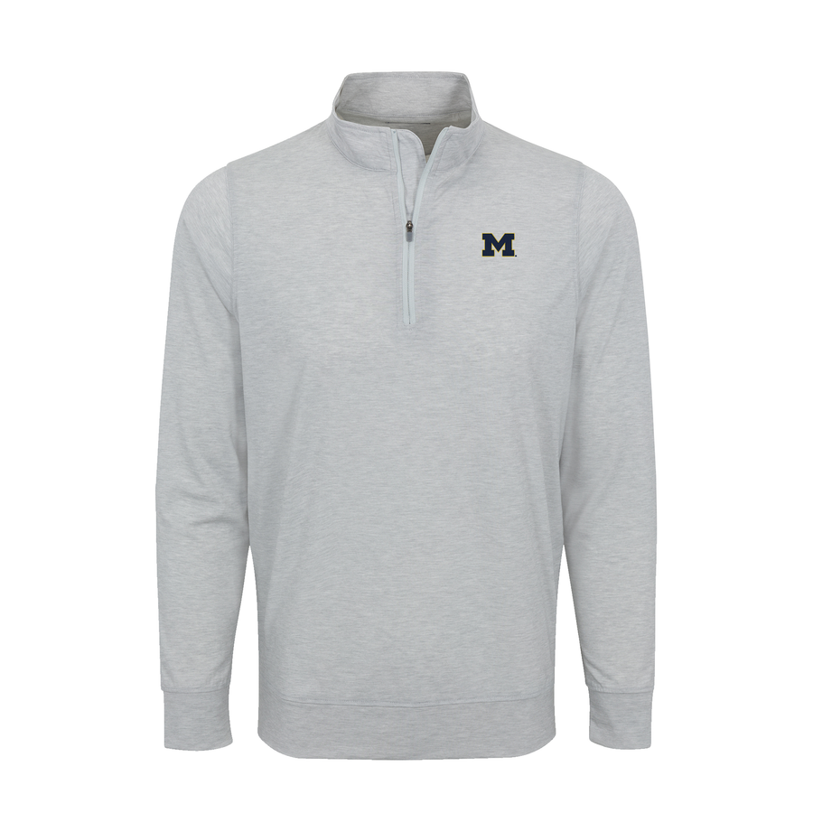 Michigan DriRelease® Performance Pullover Light Grey