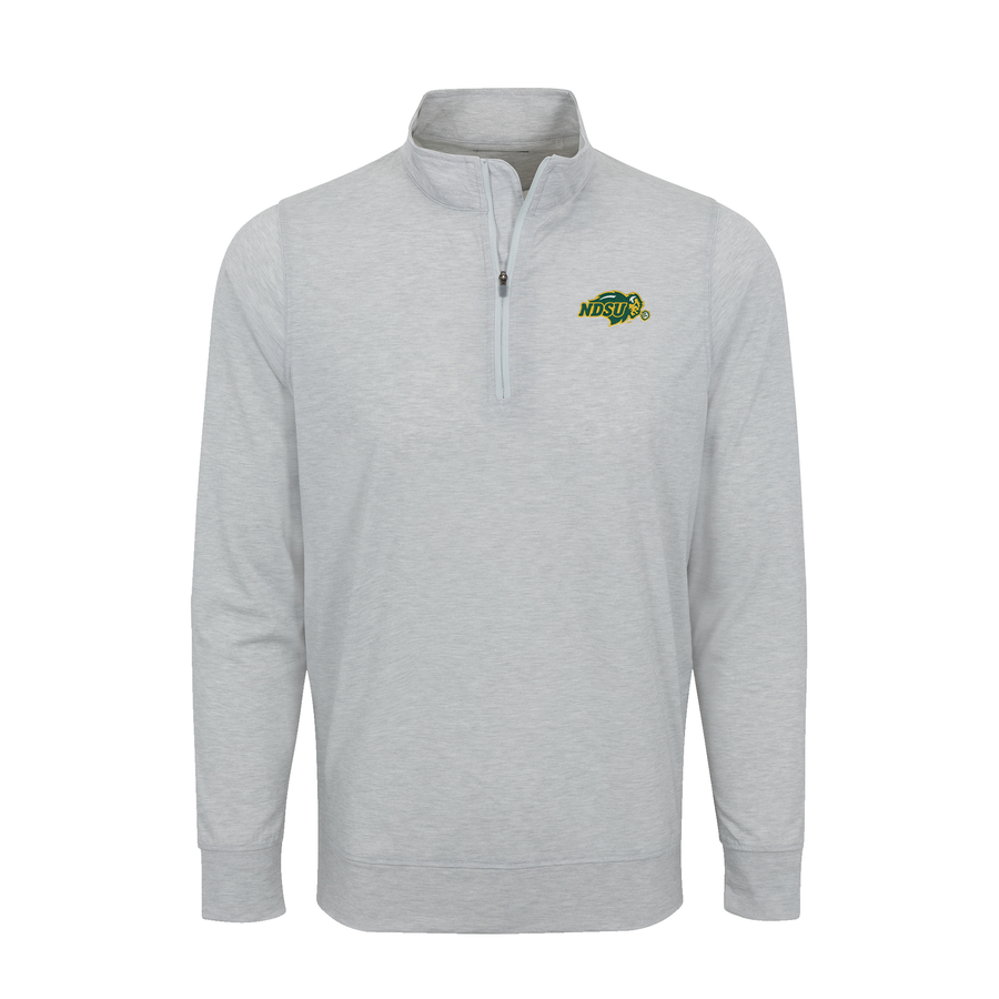 North Dakota State DriRelease® Performance Pullover Light Grey