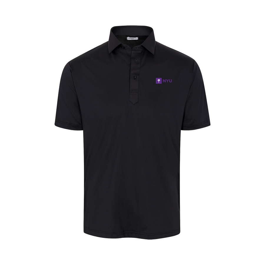 New York University Featherweight Flex Polo Black