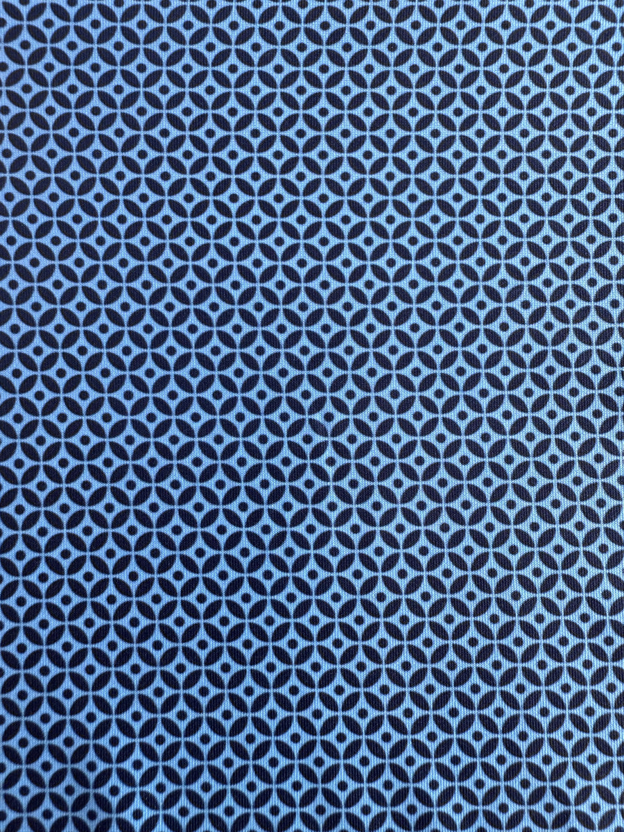 Featherweight Flex Polo Navy Mosaic