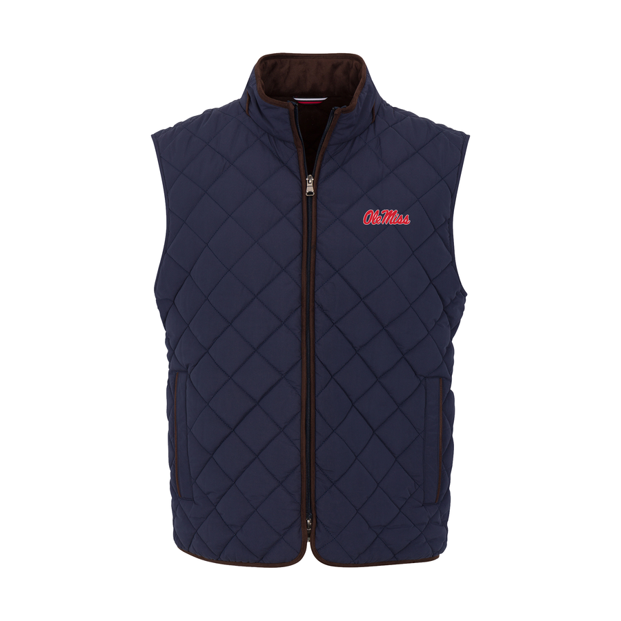 Ole Miss Voyager Vest Navy