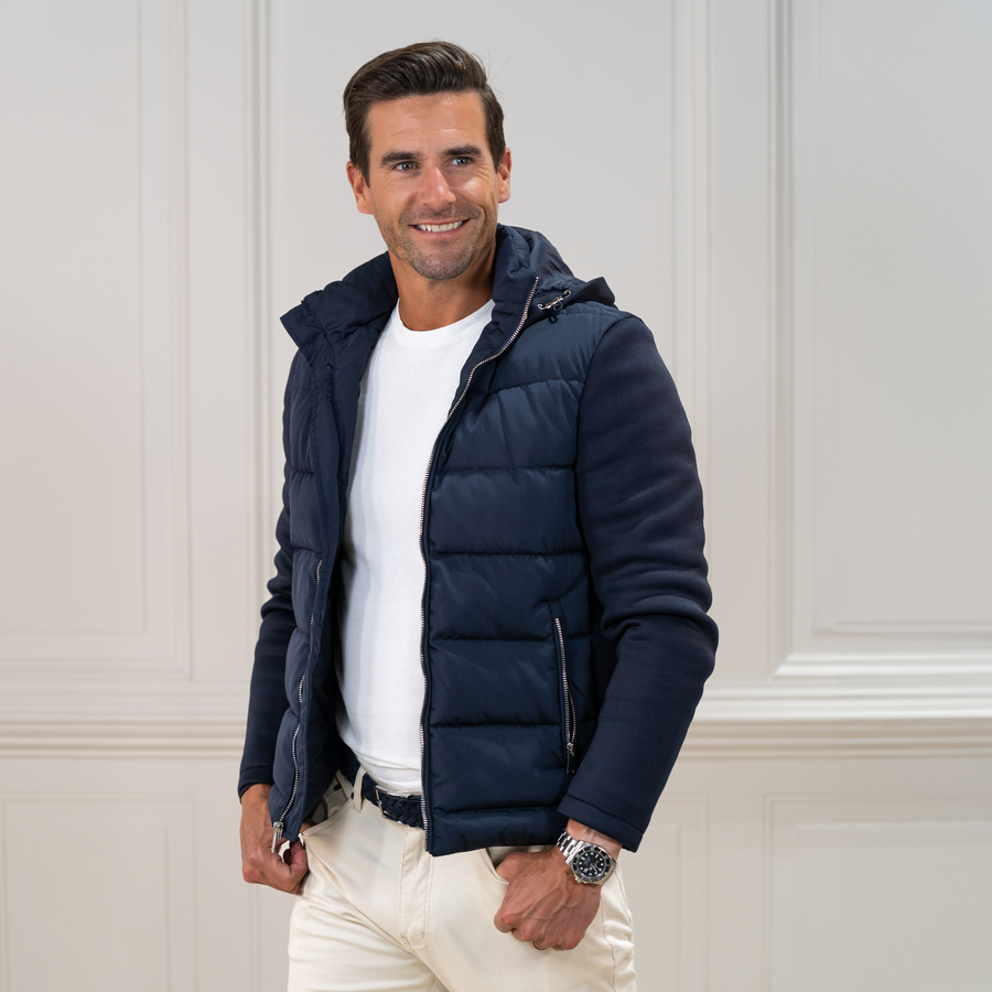 Davos Puffer Jacket Navy