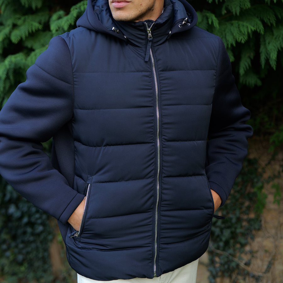 Davos Puffer Jacket Navy