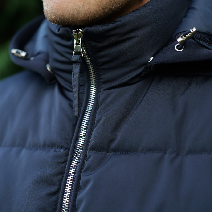 Davos Puffer Jacket Navy