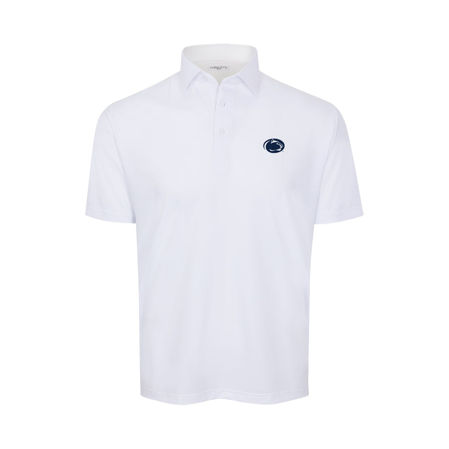 Penn State Featherweight Flex Polo White